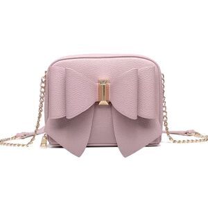 LIKE DREAMS Jane Overlap Bow Crossbody bag, purse